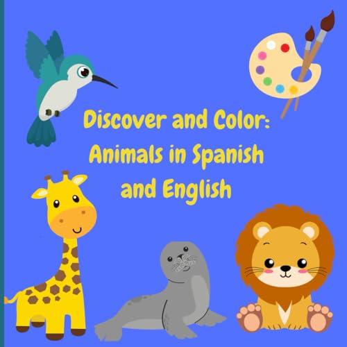 Adventure in color - Animal names in Spanish and English